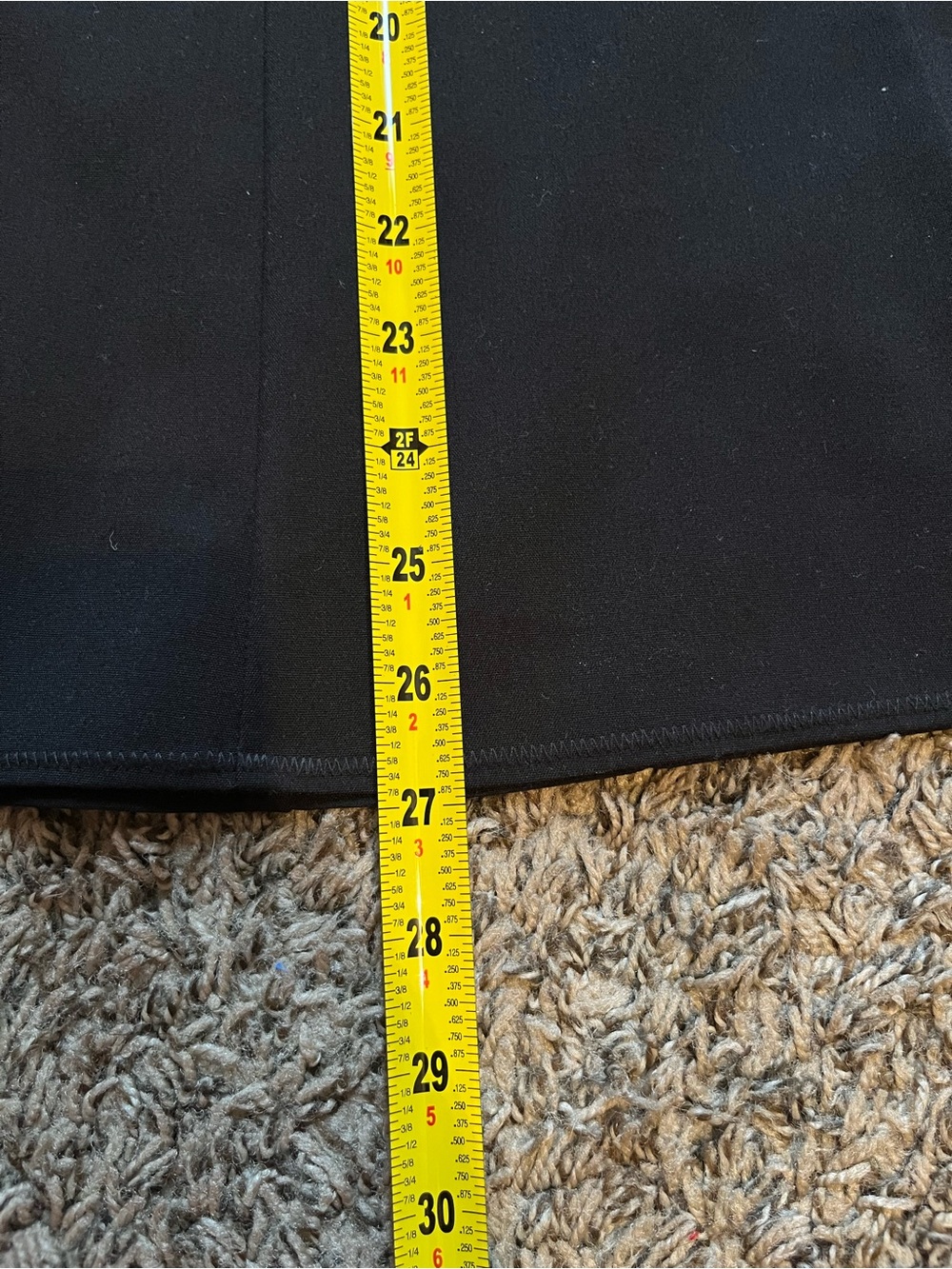 East 5th Black A-Line Midi Skirt - Picture 7 of 7